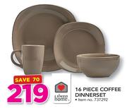 Always Home 16 Piece Coffee Dinner Set