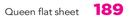 Design Studio Queen Flat Sheet