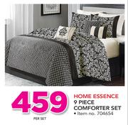 Home Essence 9 Piece Comforter Set-Per Set