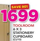 Toolroom 6 x 3 Stationery Cupboard CU10