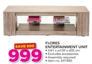 Flores Entertainment Unit H41 x W139 x D35cm