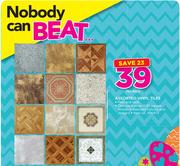Assorted Vinyl Tiles-Per Pack
