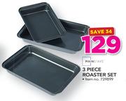 Mainstays 3 Piece Roaster Set