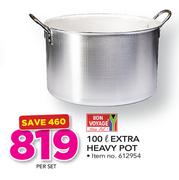 Bon Voyage 100Ltr Extra Heavy Pot-Per Set
