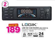 Logik USB SD Car Radio RSH-080018