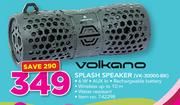 Volkano Splash Speaker VK-30000-BK