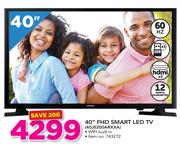 Samsung 40" FHD Smart LED TV 40J5200ARXXA