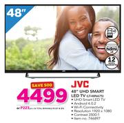 JVC 48" UHD Smart LED TV LT-48N675
