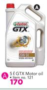 Castrol 5Ltr GTX Motor Oil