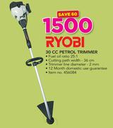 1Ryobi 30cc Petrol Trimmer