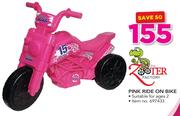 Zooter Factory Pink Ride On Bike