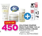 Celltone Starter Pack Plus Free 125ml Exfoliating Cream