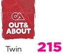Out&About Twin Vinyl Airbed