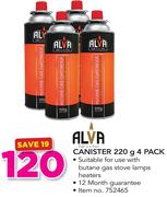 Alva Canister-4x220g
