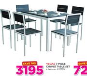 Vegas 7 Piece Dining Table Set