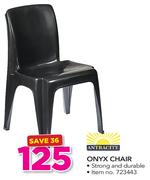 Antracite Onyx Chair