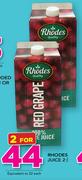 Rhodes Juice 2x2Ltr