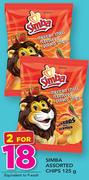 Simba Assorted Chips-2x125g