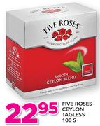 Five Roses Ceylon Tagless-100's