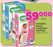 Huggies Gold Comfort Nappies-Each