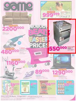 Game Uganda : Nobody Beats Our Easter Prices (30 Mar - 12 Apr 2017), page 1