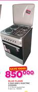 Blue Flame 2 Gas & 2 Electric Cooker
