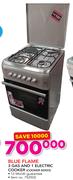 Blue Flame 3 Gas And 1 Electric Cooker