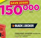 Black & Decker Finishing Sander KA300-QS