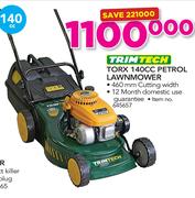 Trimtech Torx 140cc Petrol Lawnmower