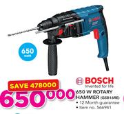 Bosch 650W Rotary Hammer GSB16RE