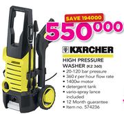Karcher High Pressure Washer K2 360