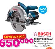 Bosch 1400W Circular Saw GKS190