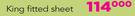 Design Studio King Fitted Sheet