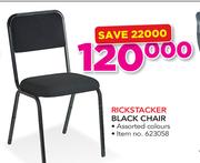 Rickstacker Black Chair