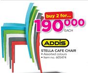 Addis Stella Cafe Chair-For 2