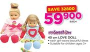 My Sweet Love 40cm Love Doll-Each