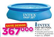 Intex Easy Set Pool 305x76cm Including Pool Pump