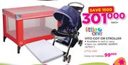 Little One Vito Cot Or Stroller In Red Or Navy-Each