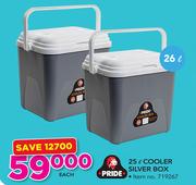 Pride 25Ltr Cooler Box-Each