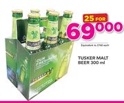 Tusker Malt Beer-25x300ml