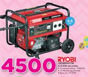 Ryobi Generator 5.5KW RG-6900K