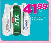 Castle Lite-6 x 340ml Each