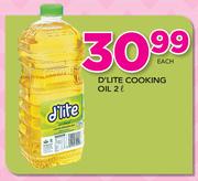 D'Lite Cooking Oil-2Ltr