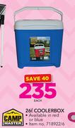 Campmaster 26Ltr Cooler Box
