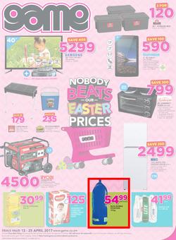 Game Zambia : Nobody Beats Our Easter Prices (13 Apr - 25 Apr 2017), page 1