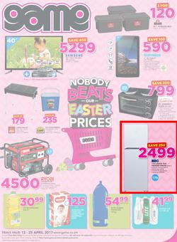 Game Zambia : Nobody Beats Our Easter Prices (13 Apr - 25 Apr 2017), page 1