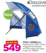 Discovery Adventures Steel Umbrella