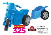 Big Jim Scooter & Trailer