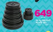 Everlast 25Kg Weight Plate Set-Per Set