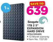 Seagate 1TB 2.5" Expansion Hard Drive STEA1000400